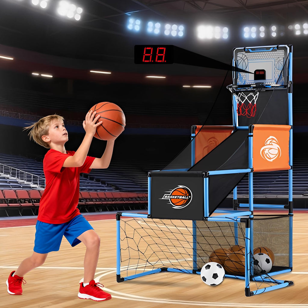 Kids Basketball Arcade Game for Indoor Shooting Practice