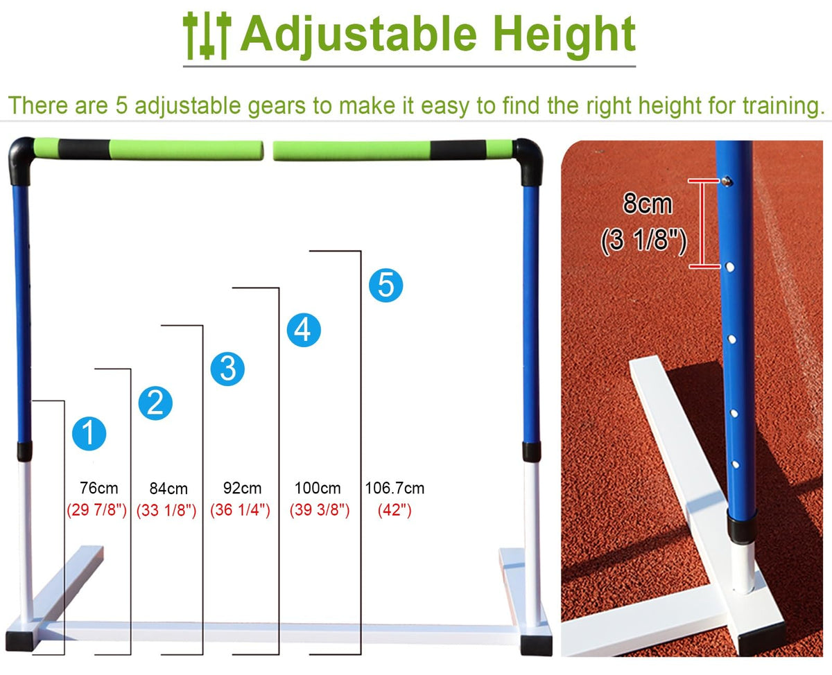 Adjustable Plyometric Hurdles for Speed & Agility Training