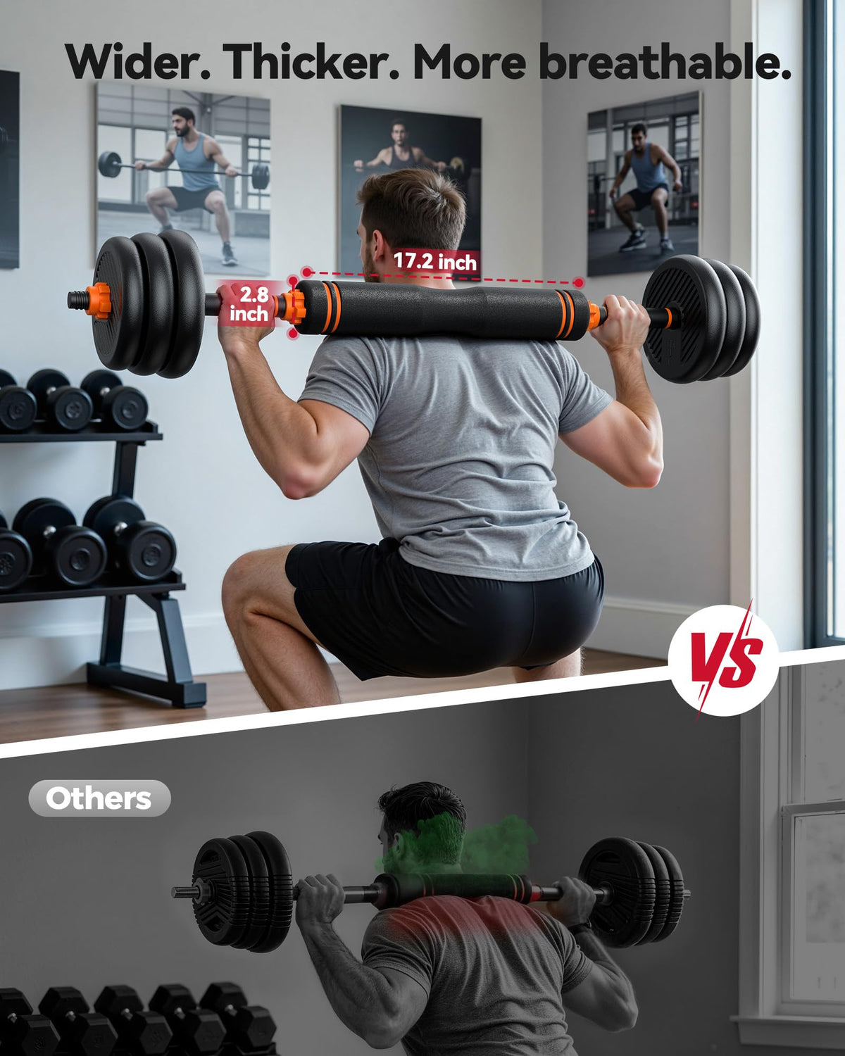 5-in-1 Adjustable Dumbbell Weight Set for Home Gym Training