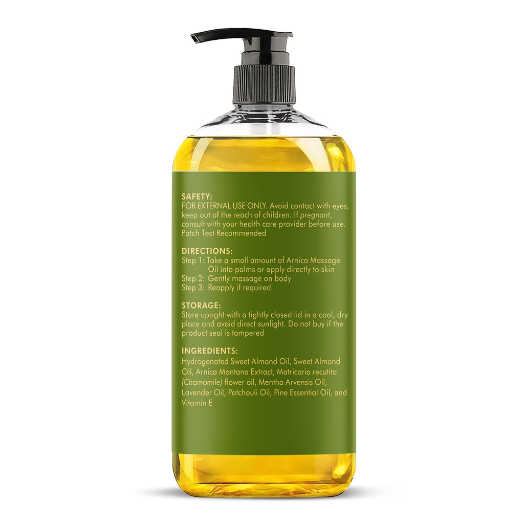 Natural Massage Therapy Oil for Relaxation & All Skin Types