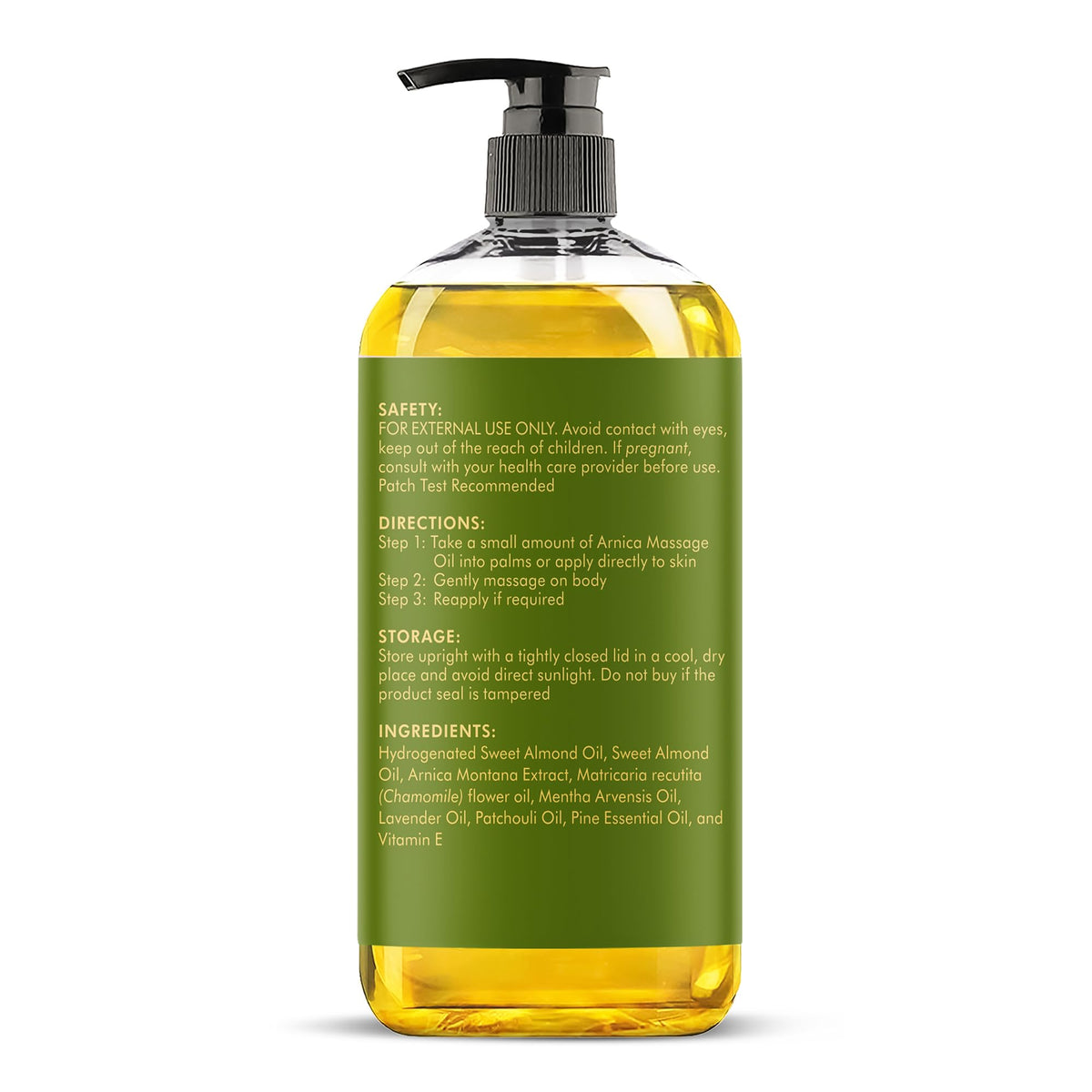 Natural Massage Therapy Oil for Relaxation & All Skin Types