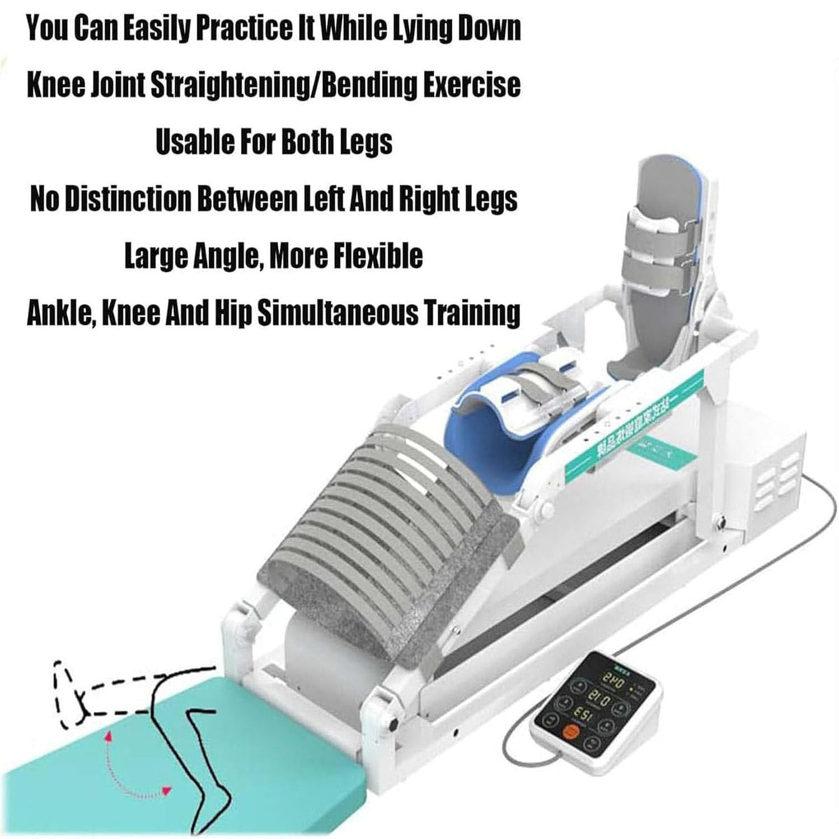 Adjustable Knee & Leg Stretching Mobility Training Exerciser