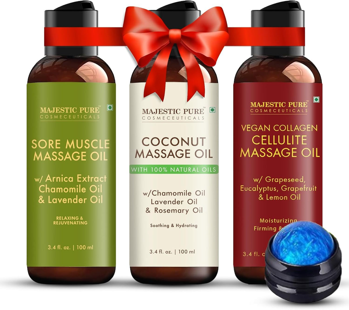 Natural Massage Therapy Oil for Relaxation & All Skin Types