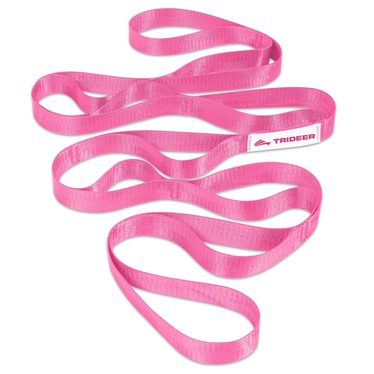 Looped Stretching Strap for Yoga, Exercise & Flexibility Training