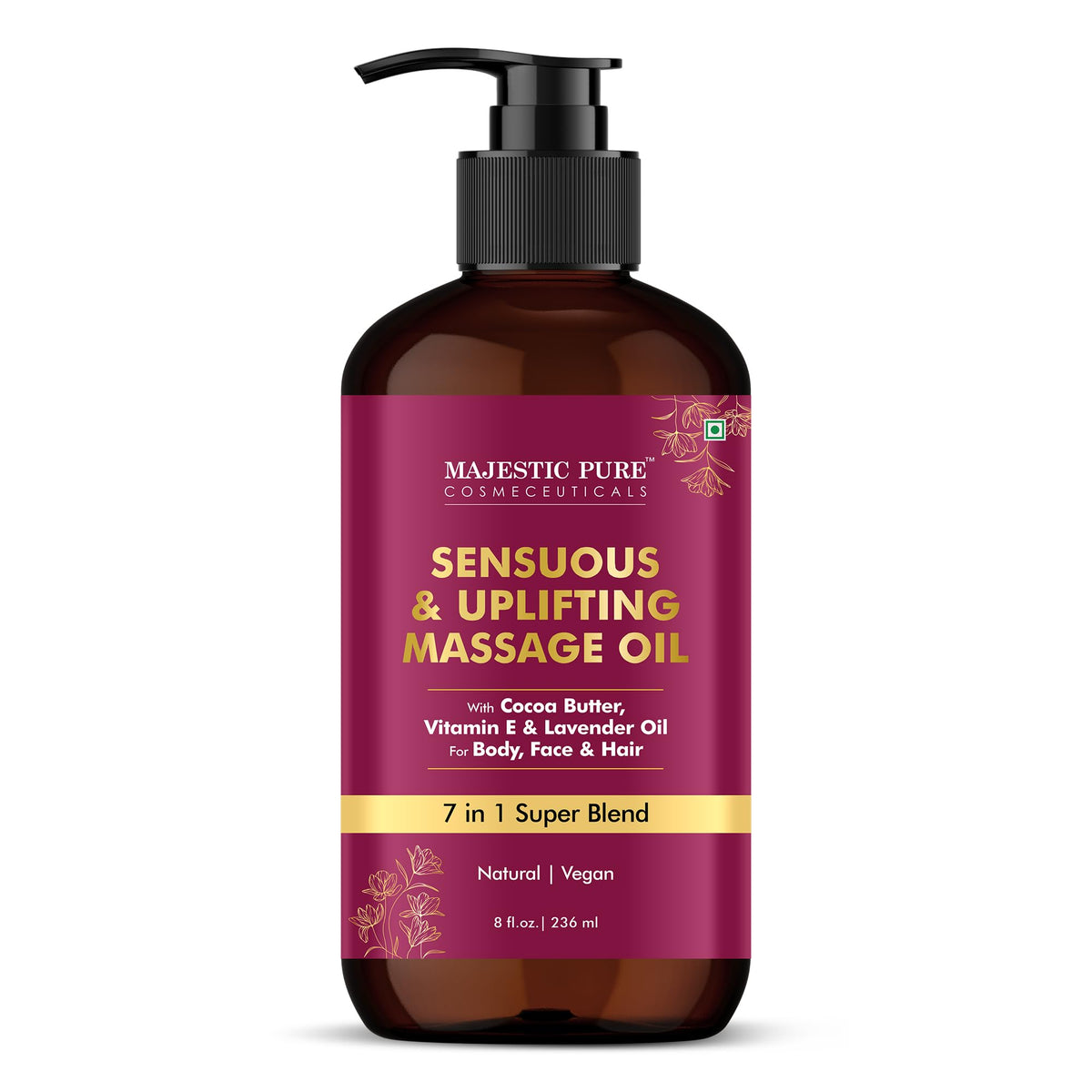 Natural Massage Therapy Oil for Relaxation & All Skin Types