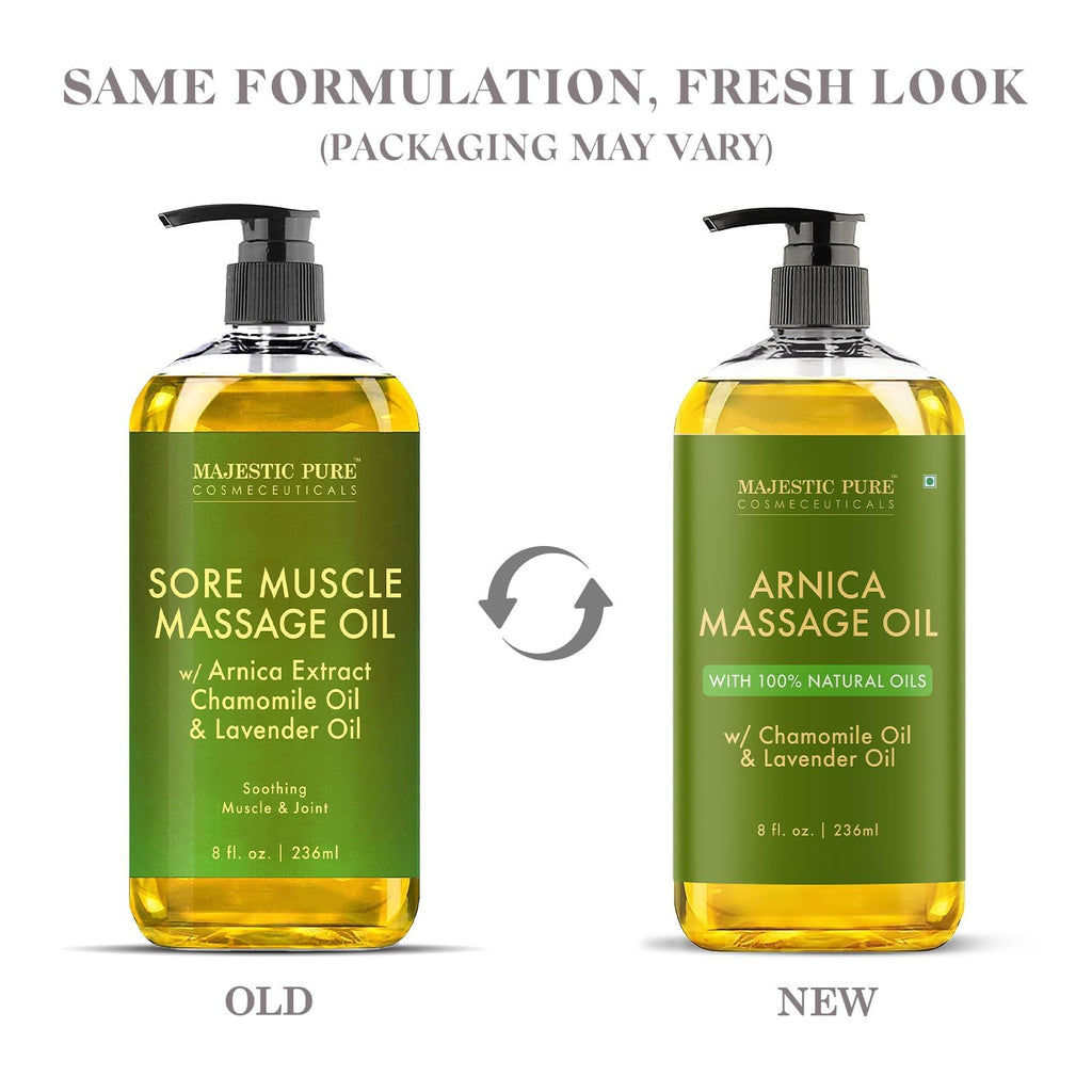Natural Massage Therapy Oil for Relaxation & All Skin Types