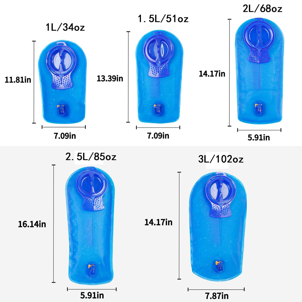 Hydration Bladder Water Reservoir for Hiking Backpacks