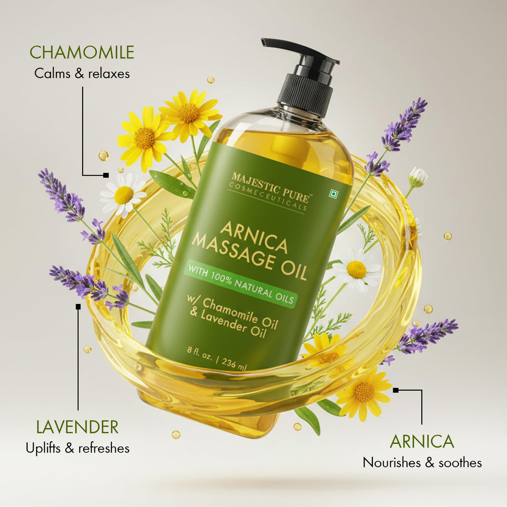 Natural Massage Therapy Oil for Relaxation & All Skin Types