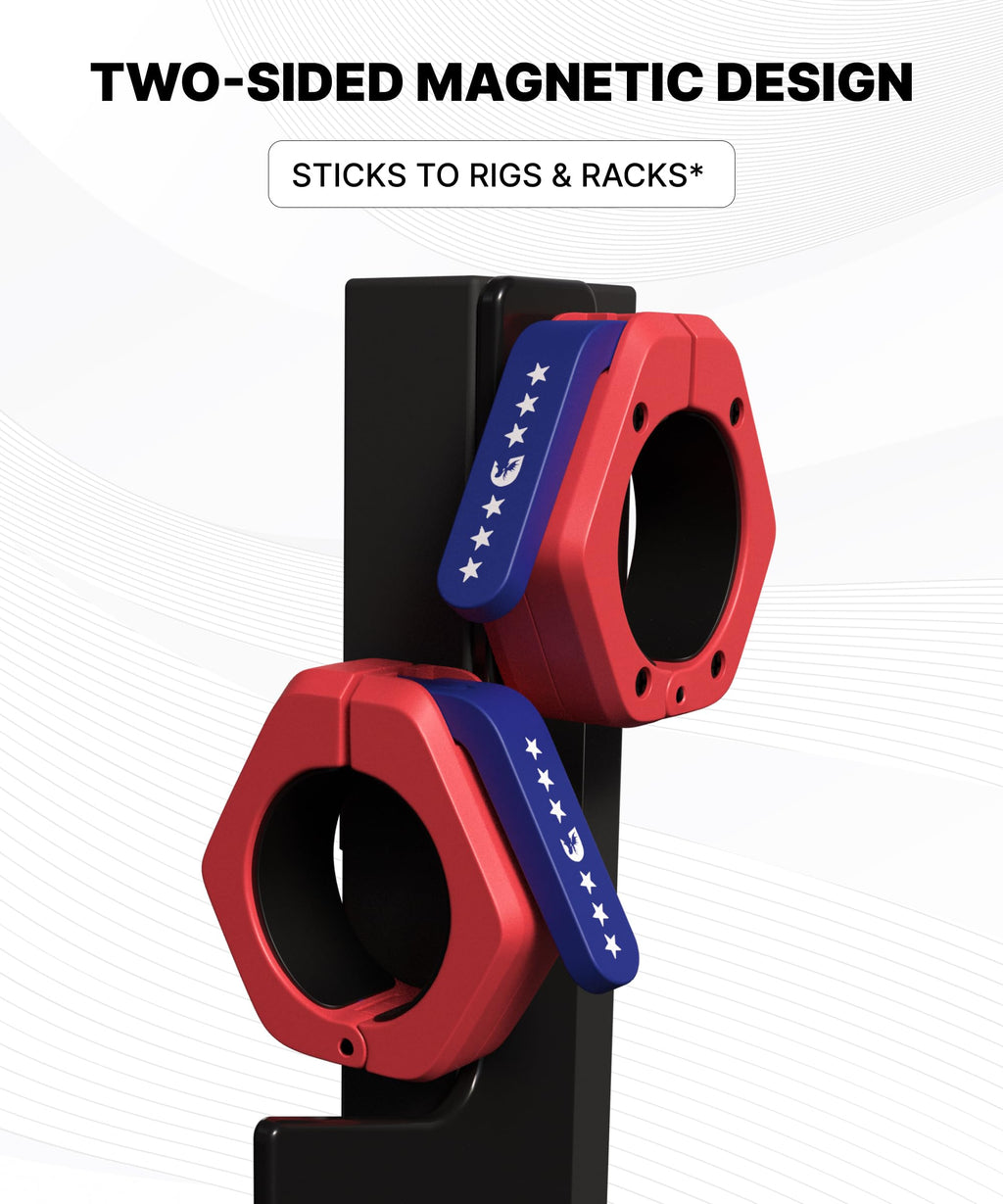 2-Inch Quick-Release Barbell Collars for Weightlifting – Pair