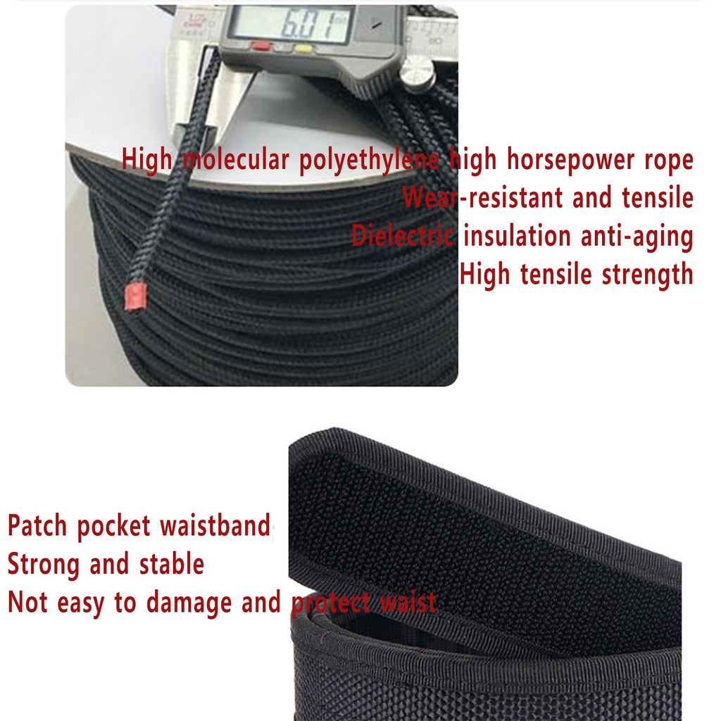 50M Adjustable Resistance Sprint Trainer with Digital Display