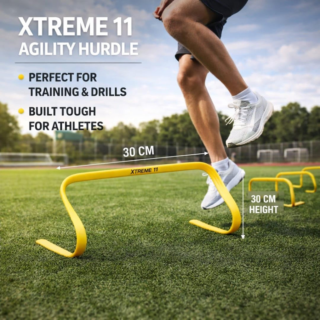 8-Pack Flexible Agility Hurdles for Fitness & Speed Training