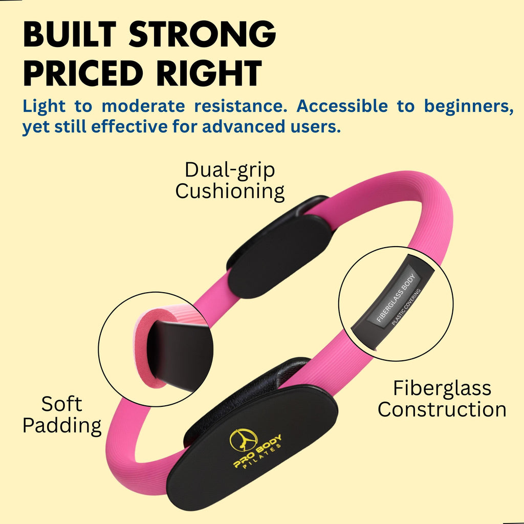 14-Inch Pilates Resistance Ring for Full-Body Training