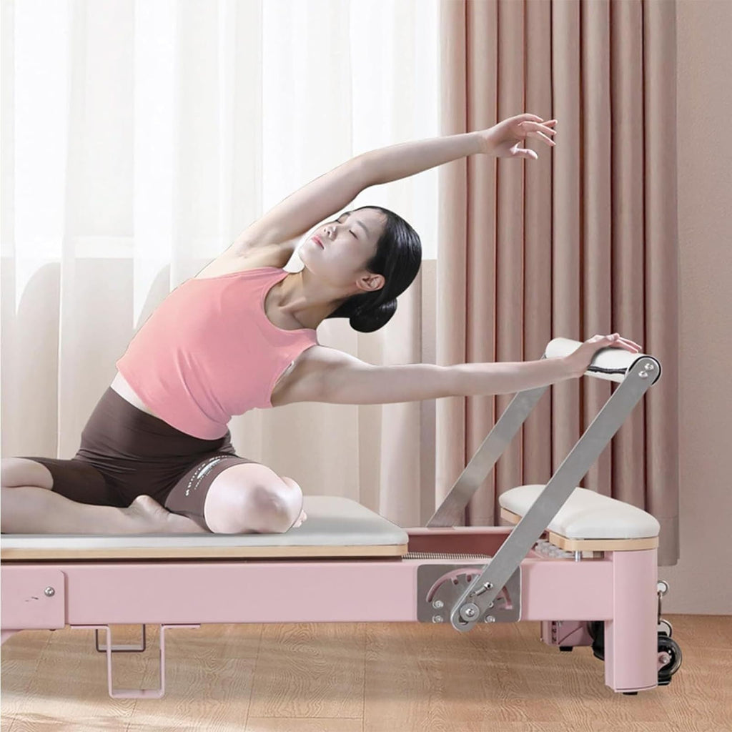 Foldable Aluminum Pilates Core Bed for Stretching & Training