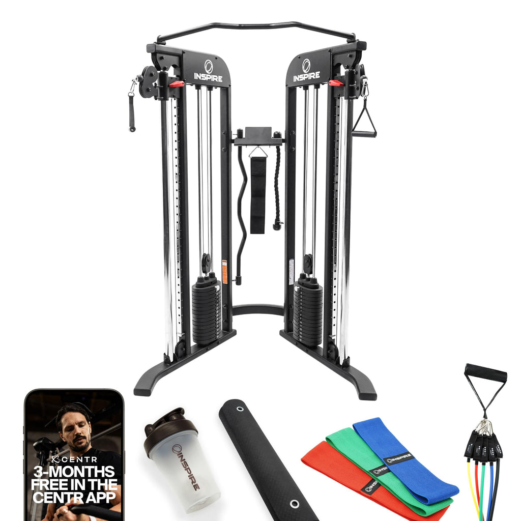 Compact Functional Trainer Cable Machine for Home Gym