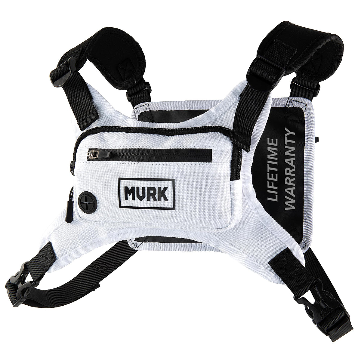 Water-Resistant Running Chest Pack with Reflective Detail