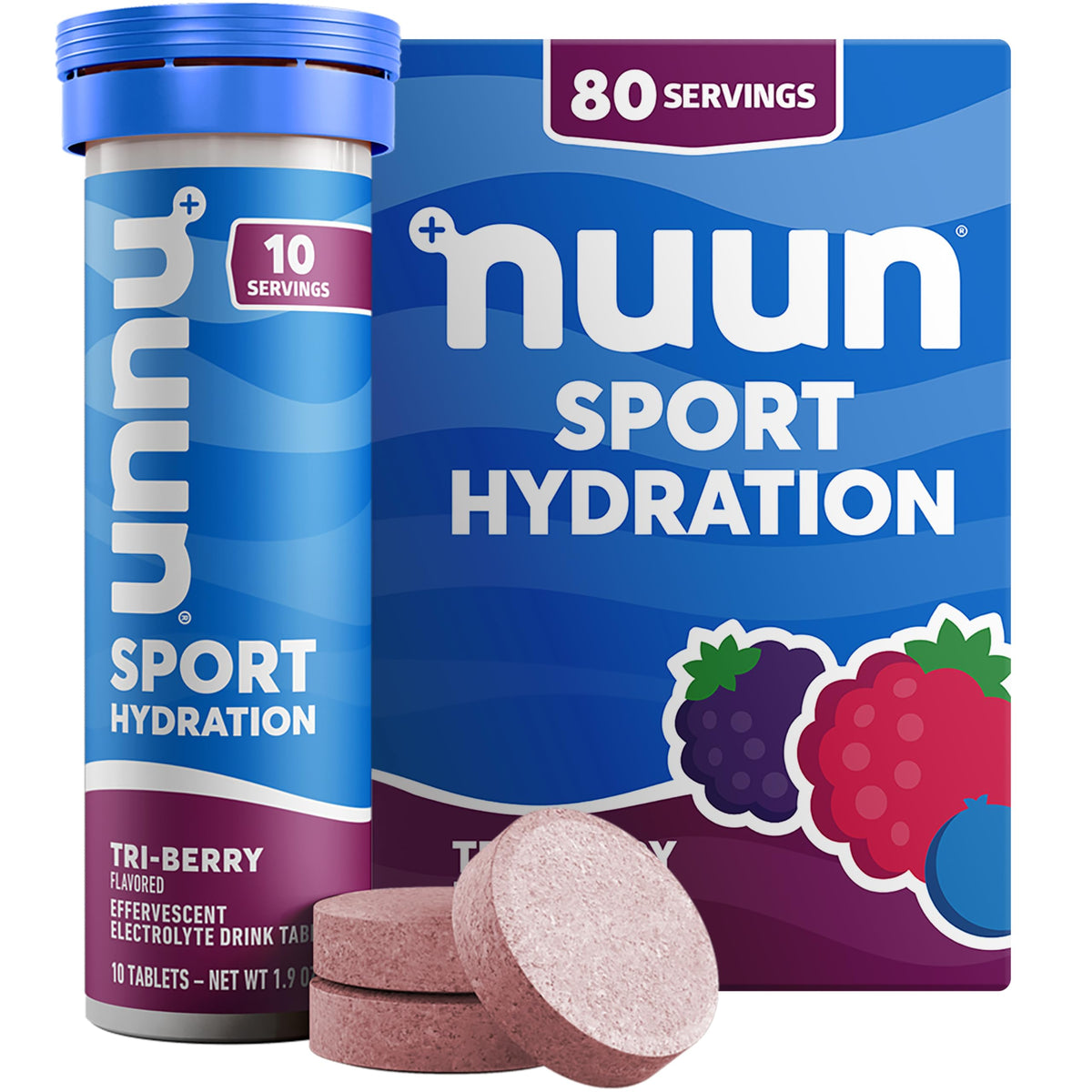 Sport Electrolyte Hydration Tablets with Essential Minerals