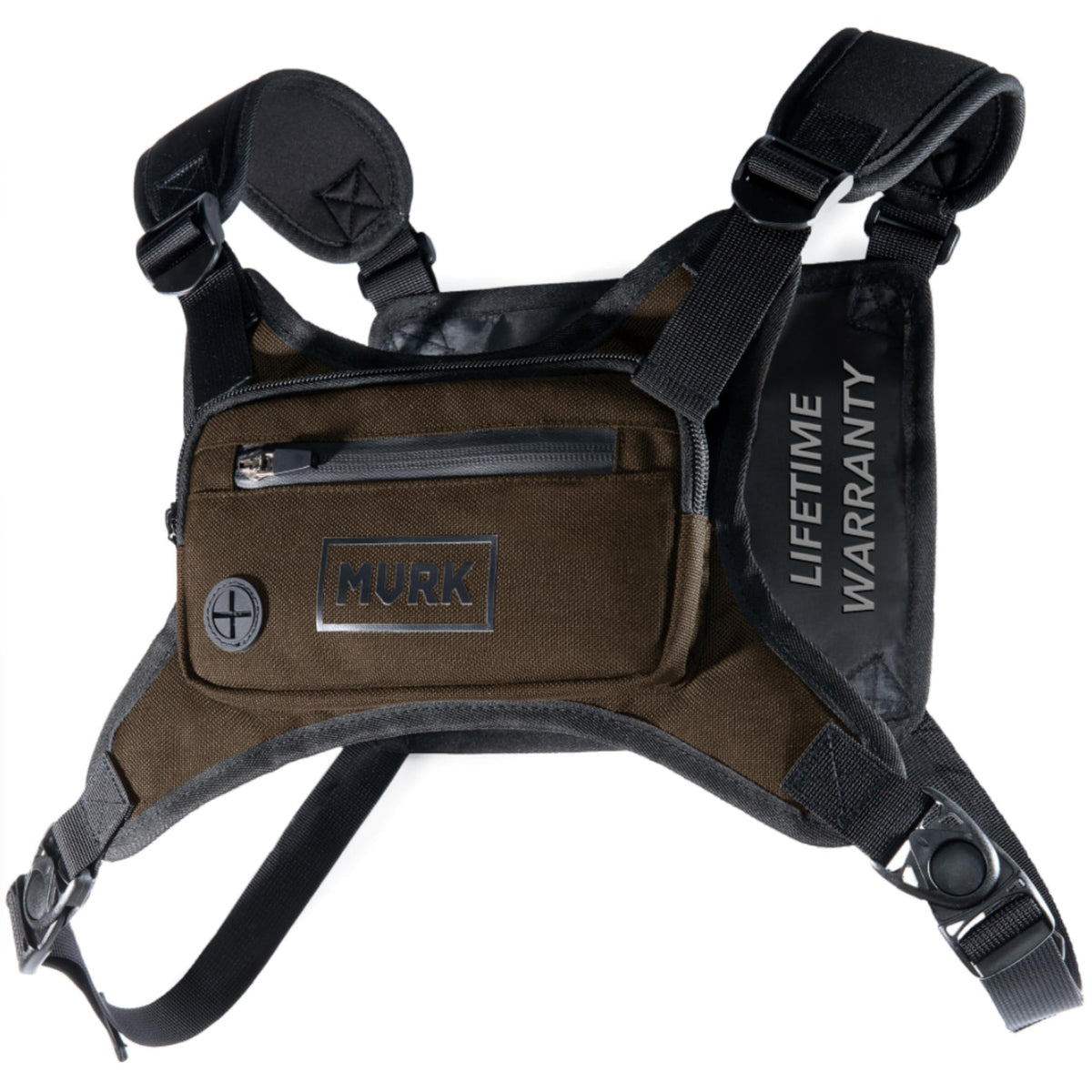 Water-Resistant Running Chest Pack with Reflective Detail