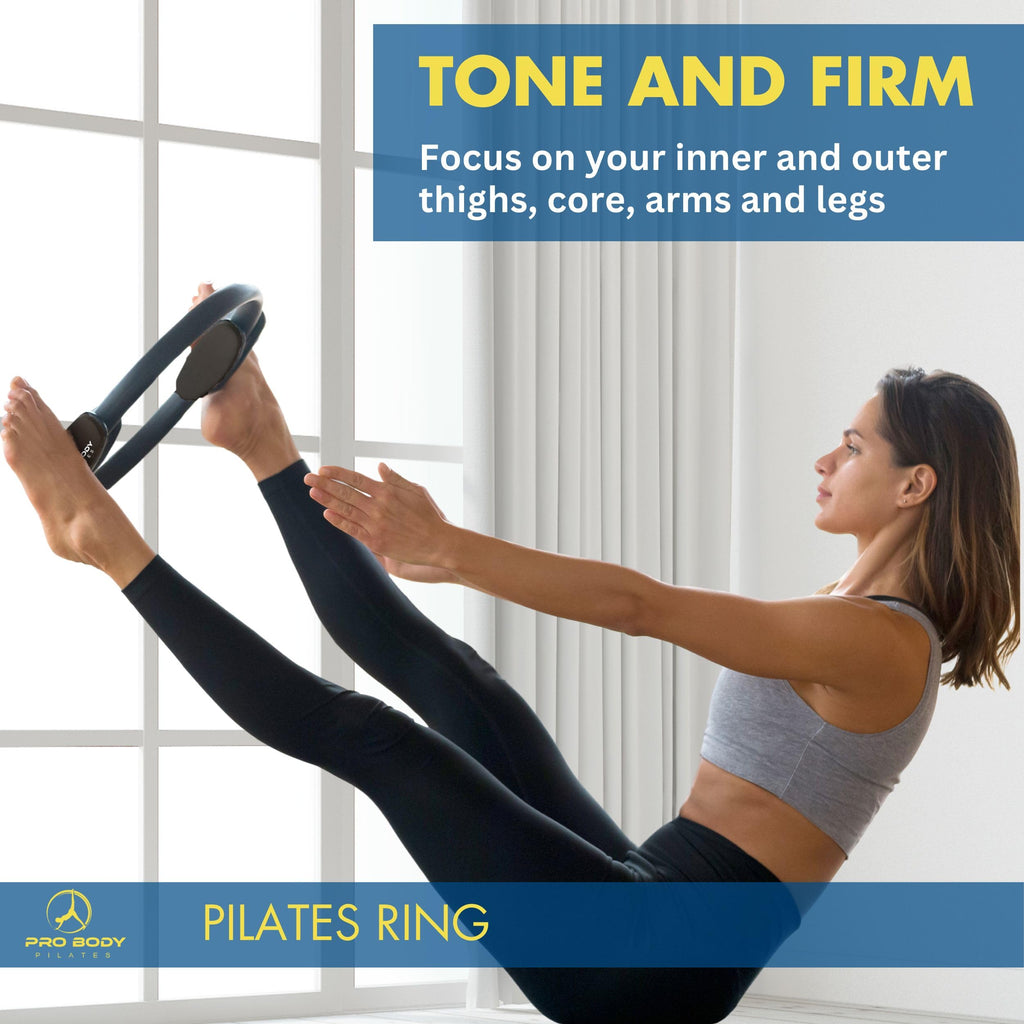 14-Inch Pilates Resistance Ring for Full-Body Training