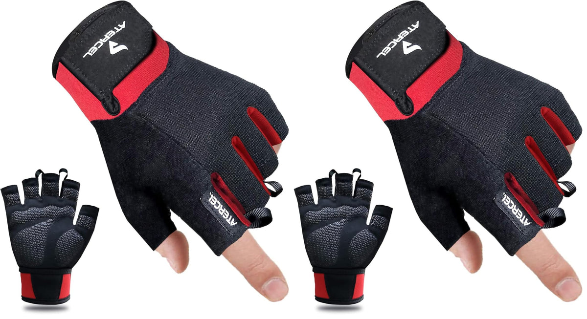 Breathable Workout Gloves for Weightlifting, Cycling & Training