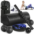 High-Density Foam Roller Set with Massage Stick & Balls