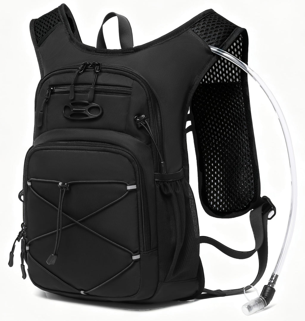 Lightweight Hydration Backpack with 2L or 3L Water Bladder