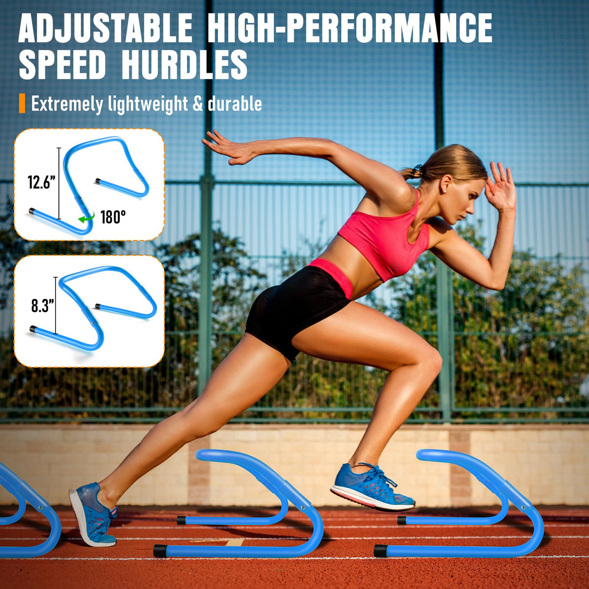20ft Agility Speed Ladder for Athletic Training & Drills