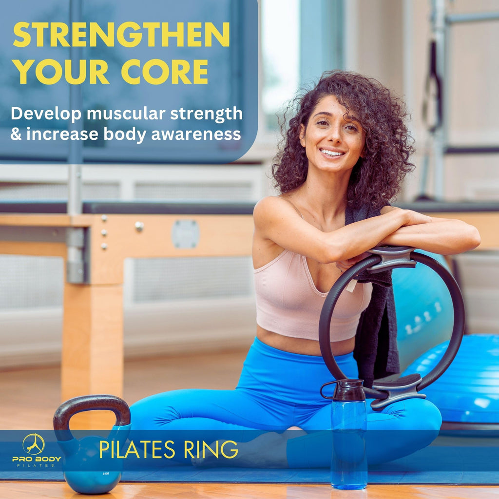 14-Inch Pilates Resistance Ring for Full-Body Training
