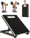 Adjustable Wooden Slant Board for Calf Stretching & Mobility