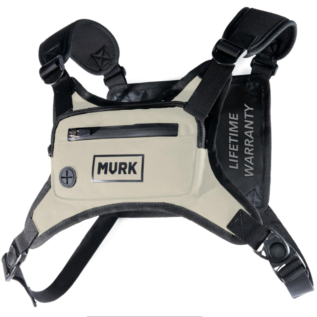 Water-Resistant Running Chest Pack with Reflective Detail
