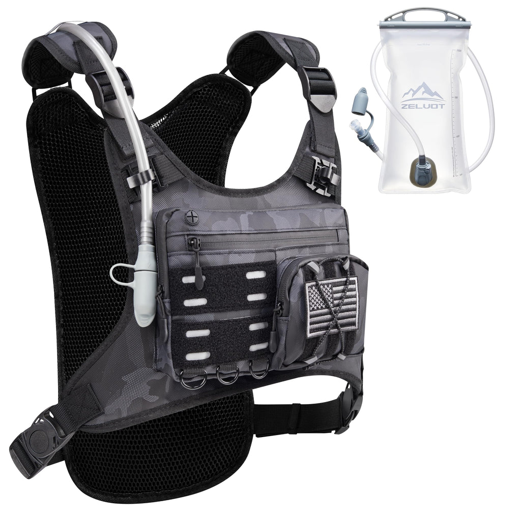 Lightweight Running Hydration Vest with 2L Water Bladder