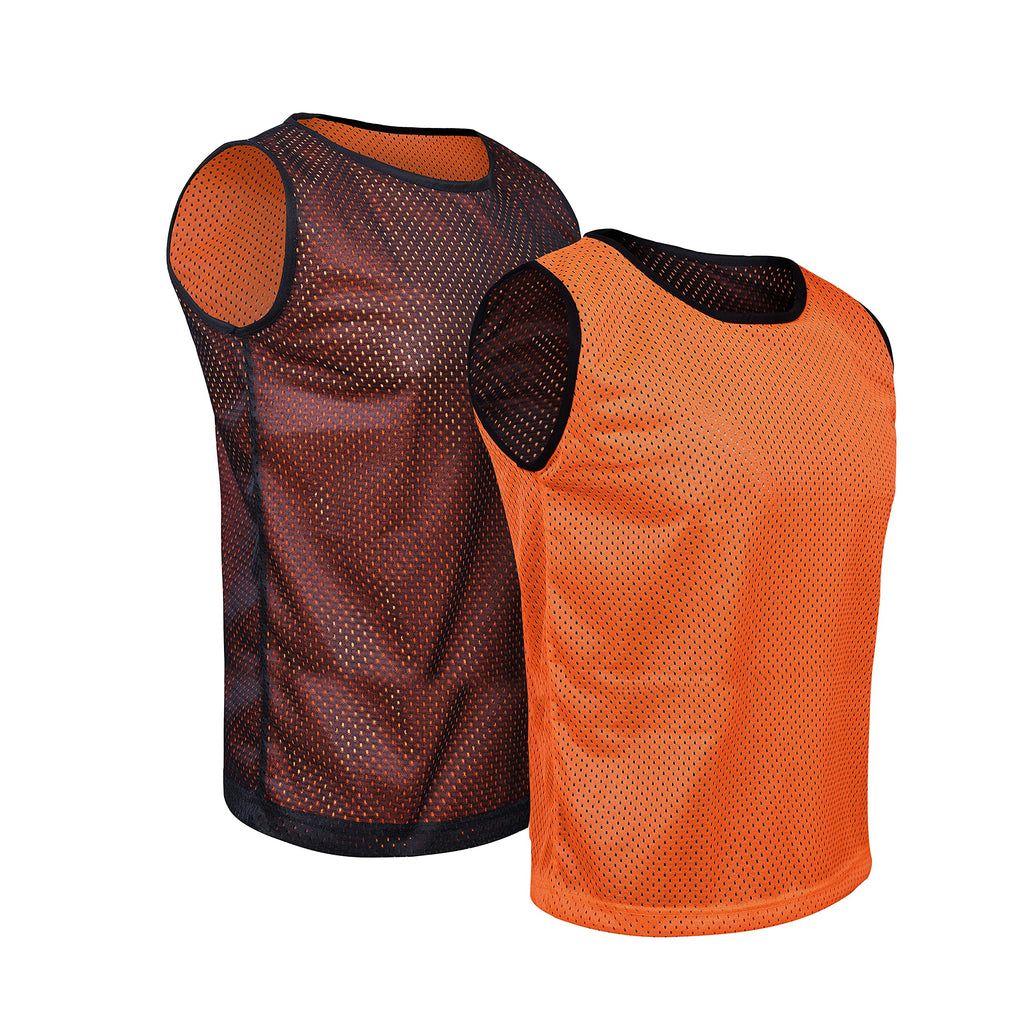 6-Pack Reversible Youth Basketball Practice Jersey Set